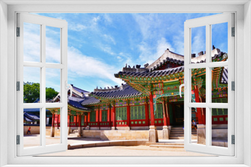 Fototapeta Naklejka Na Ścianę Okno 3D - Beauty of Changdeok Palace in Seoul