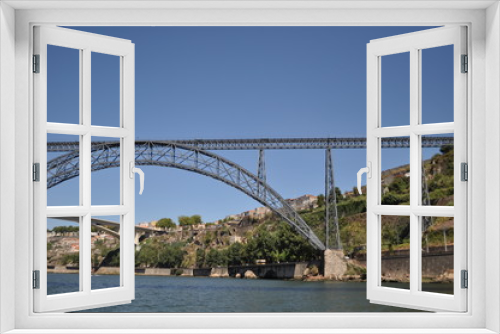 Fototapeta Naklejka Na Ścianę Okno 3D - Porto Bridge Douro 2