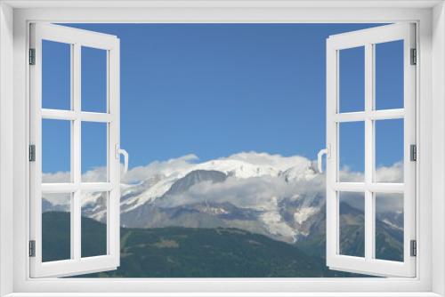 Fototapeta Naklejka Na Ścianę Okno 3D - Mont blanc Savoie