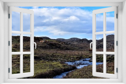 Fototapeta Naklejka Na Ścianę Okno 3D - Highlands landscape in Scotland