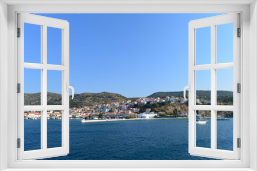 Fototapeta Naklejka Na Ścianę Okno 3D - Yachthafen Pythagorio auf Samos in der Ostägäis - Griechenland 
