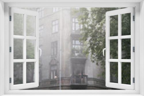 Fototapeta Naklejka Na Ścianę Okno 3D - Morning Fog