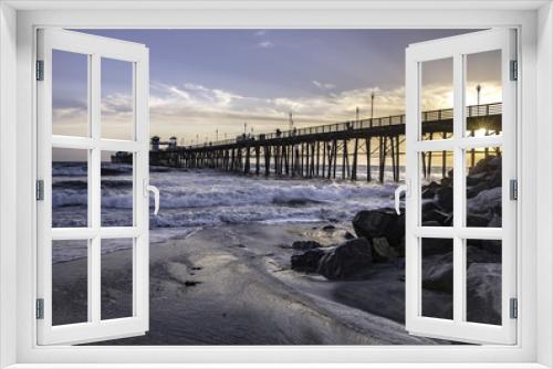 Fototapeta Naklejka Na Ścianę Okno 3D - Oceanside Pier 
