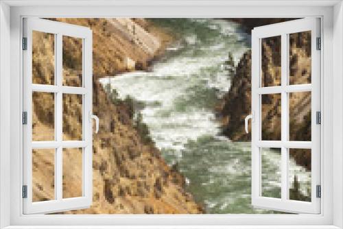 Fototapeta Naklejka Na Ścianę Okno 3D - yellowstone river