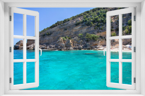 Fototapeta Naklejka Na Ścianę Okno 3D - Cala Mariolu beach on the Sardinia island, Italy