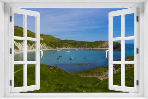 Fototapeta Naklejka Na Ścianę Okno 3D - Lulworth Cove,Dorset England