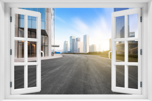 Fototapeta Naklejka Na Ścianę Okno 3D - Windows of Skyscraper Business Office