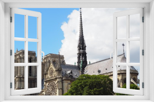 Fototapeta Naklejka Na Ścianę Okno 3D - Paris