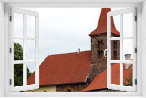 Fototapeta Naklejka Na Ścianę Okno 3D - Mansion in Pruhonice, Czech Republic