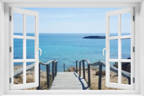 Fototapeta Naklejka Na Ścianę Okno 3D - Isola di Pazze, Torre san Giovanni marina di Ugento - mare chiaro