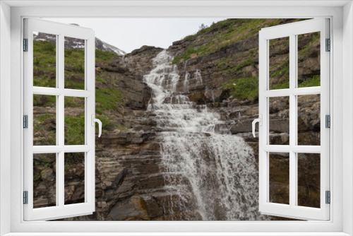 Fototapeta Naklejka Na Ścianę Okno 3D - Cascading Waterfall