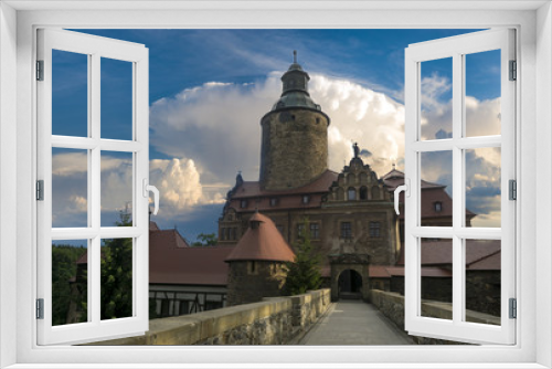Fototapeta Naklejka Na Ścianę Okno 3D - Czocha Castle, Silesia, Poland