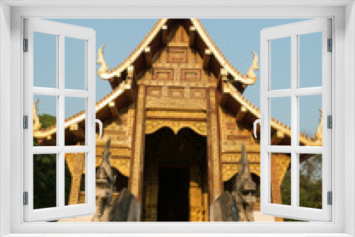 Fototapeta Naklejka Na Ścianę Okno 3D - Wat Phrasingh