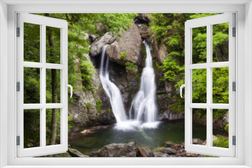 Fototapeta Naklejka Na Ścianę Okno 3D - Bash Bish Falls