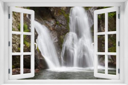 Fototapeta Naklejka Na Ścianę Okno 3D - Summer On Bash Bish Falls