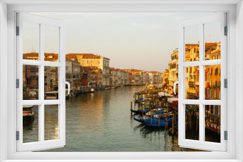 Fototapeta Naklejka Na Ścianę Okno 3D - Sunrise in Venice