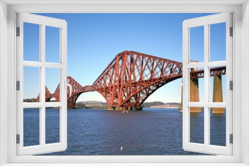 Fototapeta Naklejka Na Ścianę Okno 3D - Forth Bridge Scotland