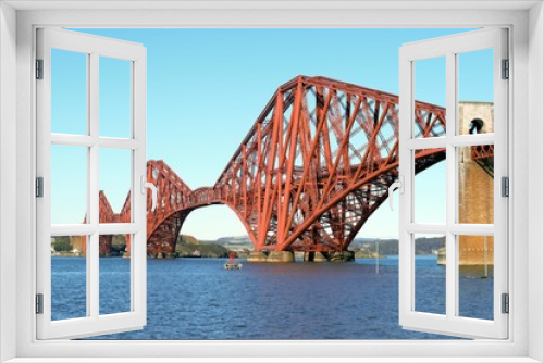 Fototapeta Naklejka Na Ścianę Okno 3D - Forth Bridge Scotland