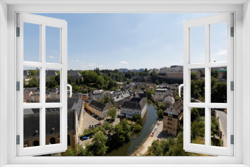 Fototapeta Naklejka Na Ścianę Okno 3D - Stadt Luxemburg