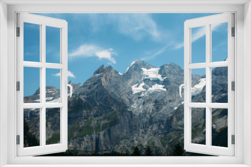 Fototapeta Naklejka Na Ścianę Okno 3D - Switzerland mountains