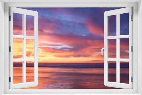 Fototapeta Naklejka Na Ścianę Okno 3D - second sunset