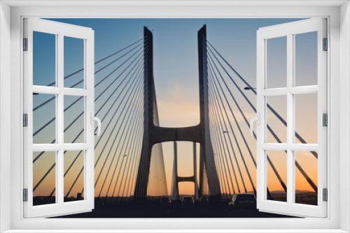 Fototapeta Naklejka Na Ścianę Okno 3D - Another view of Ponte Vasco da Gama
