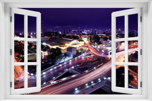 Fototapeta Naklejka Na Ścianę Okno 3D - Cityscapes bangkok Thailand