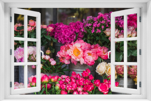 Fototapeta Naklejka Na Ścianę Okno 3D - Photography of beautiful different flowers