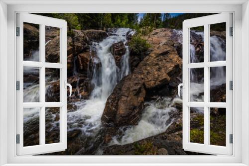 Fototapeta Naklejka Na Ścianę Okno 3D - Jasper Creek Falls Colorado