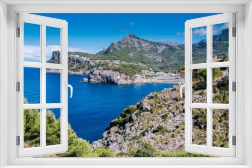 Fototapeta Naklejka Na Ścianę Okno 3D - Port de Soller Mallorca