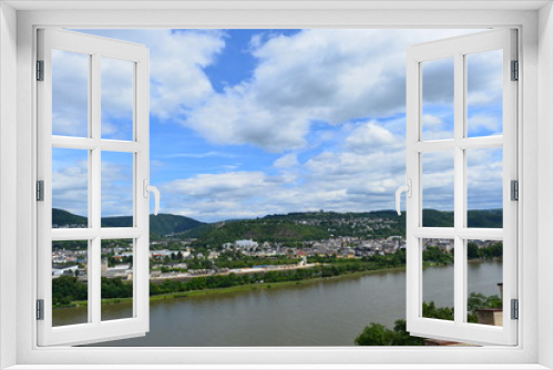 Fototapeta Naklejka Na Ścianę Okno 3D - Lahnstein am Rhein 