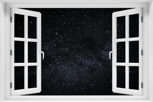 Fototapeta Naklejka Na Ścianę Okno 3D - Night sky full of stars, cloudless background