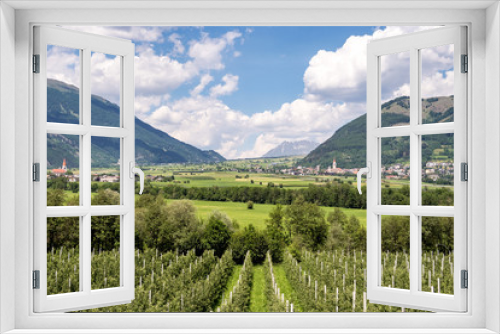 Fototapeta Naklejka Na Ścianę Okno 3D - Italien - Vinschgau