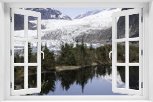 Fototapeta Naklejka Na Ścianę Okno 3D - mendenhall glacier alaska