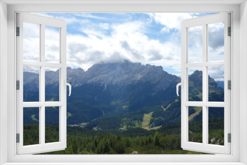 Fototapeta Naklejka Na Ścianę Okno 3D - Civetta Peak
