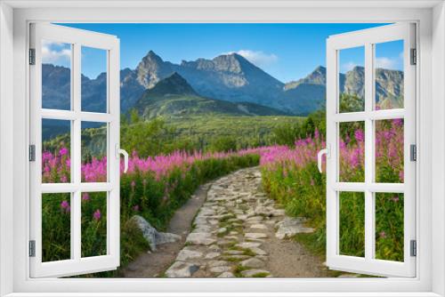 Fototapeta Naklejka Na Ścianę Okno 3D - Hala Gąsienicowa, Tatry, Pejzaż Górski