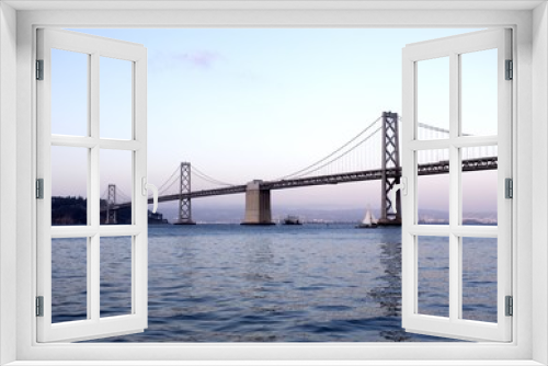 Fototapeta Naklejka Na Ścianę Okno 3D - Bay Bridge in San Francisco