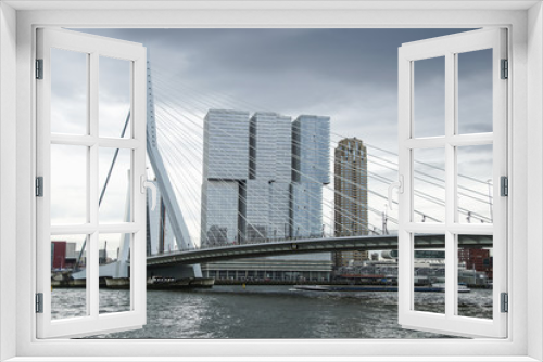 Fototapeta Naklejka Na Ścianę Okno 3D - Rotterdam Horbour