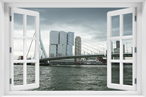 Fototapeta Naklejka Na Ścianę Okno 3D - Rotterdam Horbour