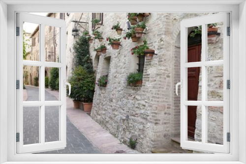 Fototapeta Naklejka Na Ścianę Okno 3D - Assisi, Italy