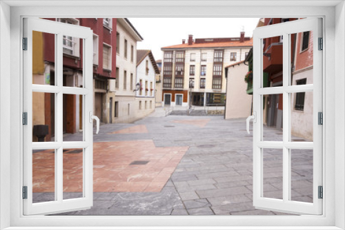Fototapeta Naklejka Na Ścianę Okno 3D -  Nice street in Gijón,Asturias,Spain