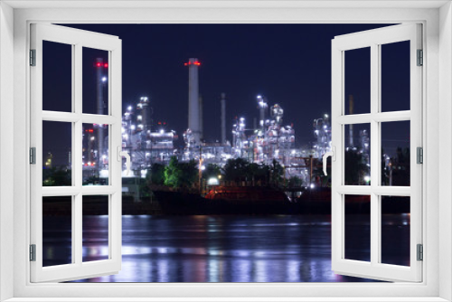 Fototapeta Naklejka Na Ścianę Okno 3D - industrial,environment,background