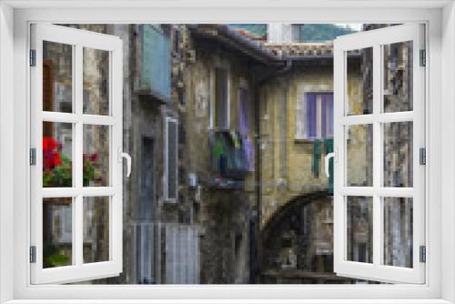Fototapeta Naklejka Na Ścianę Okno 3D - Balconi