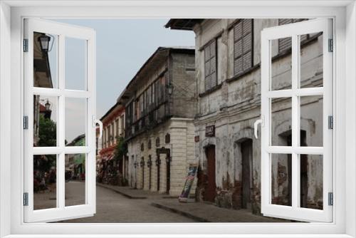 Fototapeta Naklejka Na Ścianę Okno 3D - Vigan City, Ilocos Süd, Luzon, Philippinen