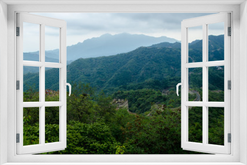 Fototapeta Naklejka Na Ścianę Okno 3D - Muraille de Chine