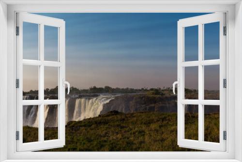 Fototapeta Naklejka Na Ścianę Okno 3D - The great Victoria Falls (Zimbabwe)
