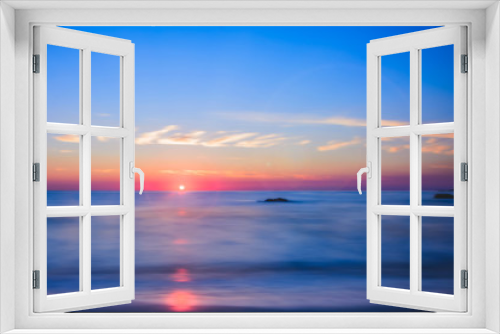 Fototapeta Naklejka Na Ścianę Okno 3D - Alba marina