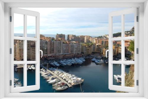 Fototapeta Naklejka Na Ścianę Okno 3D - Monaco Port de Fontvieille