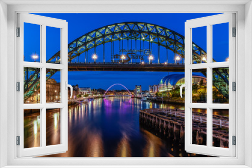 Fototapeta Naklejka Na Ścianę Okno 3D - Newcastle