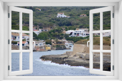 Fototapeta Naklejka Na Ścianę Okno 3D - port de Mahon, île de Minorque, archipel des Baléares, Espagne